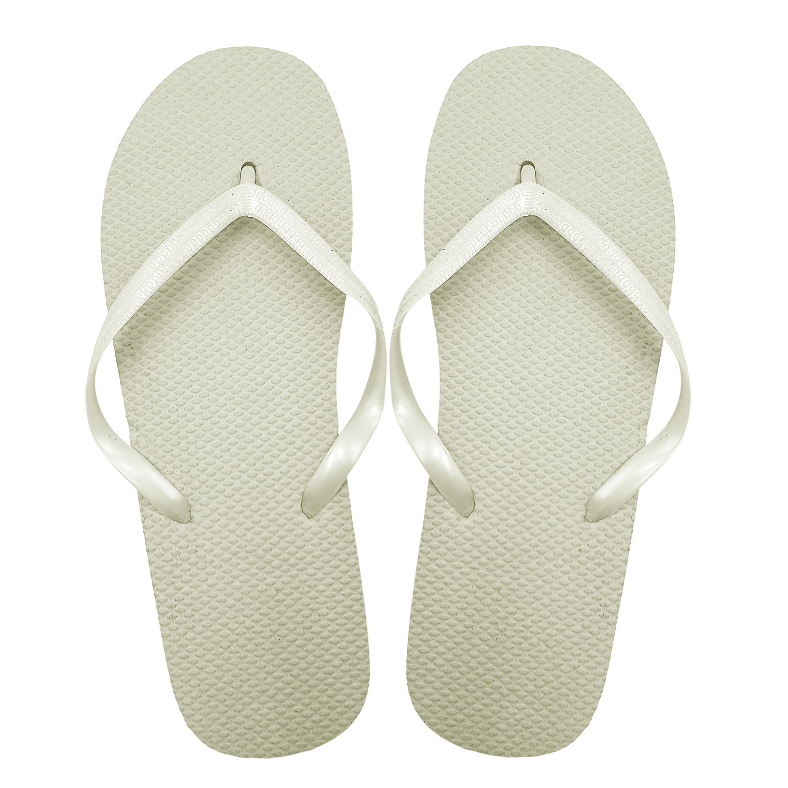 FlipFlopsBulk Discount Wholesale Flip Flops Ivory Case of 48